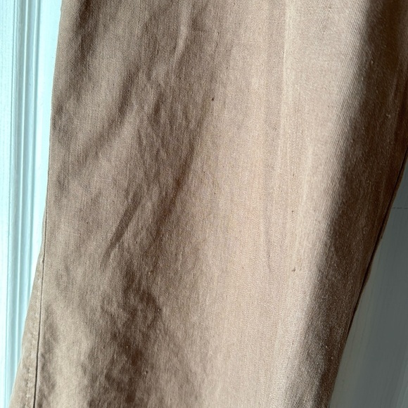 Peruvian Connection Kayla Linen-Blend Wide-Leg Trousers, Size 6 - Picture 10 of 15